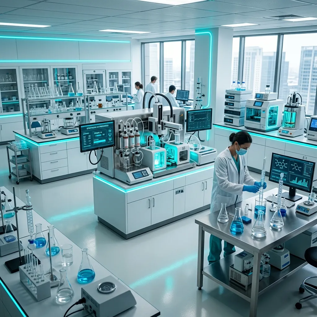 Advanced Peptide Synthesis Laboratory -- PeptideSpot USA Manufacturing Facility